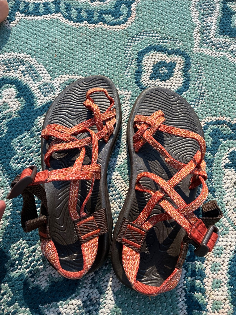 Women’s Chacos in Rust Red - Picture 12 of 15